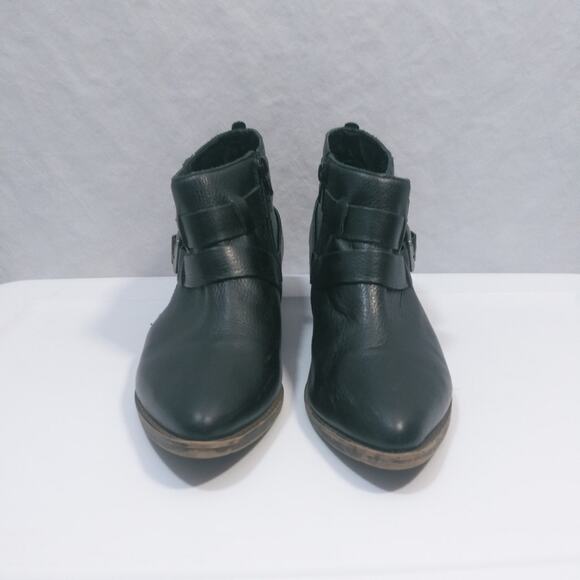 STEVE MADDEN Black ISANA WESTERN BOOTIE Size 8.5 M - Picture 2 of 16